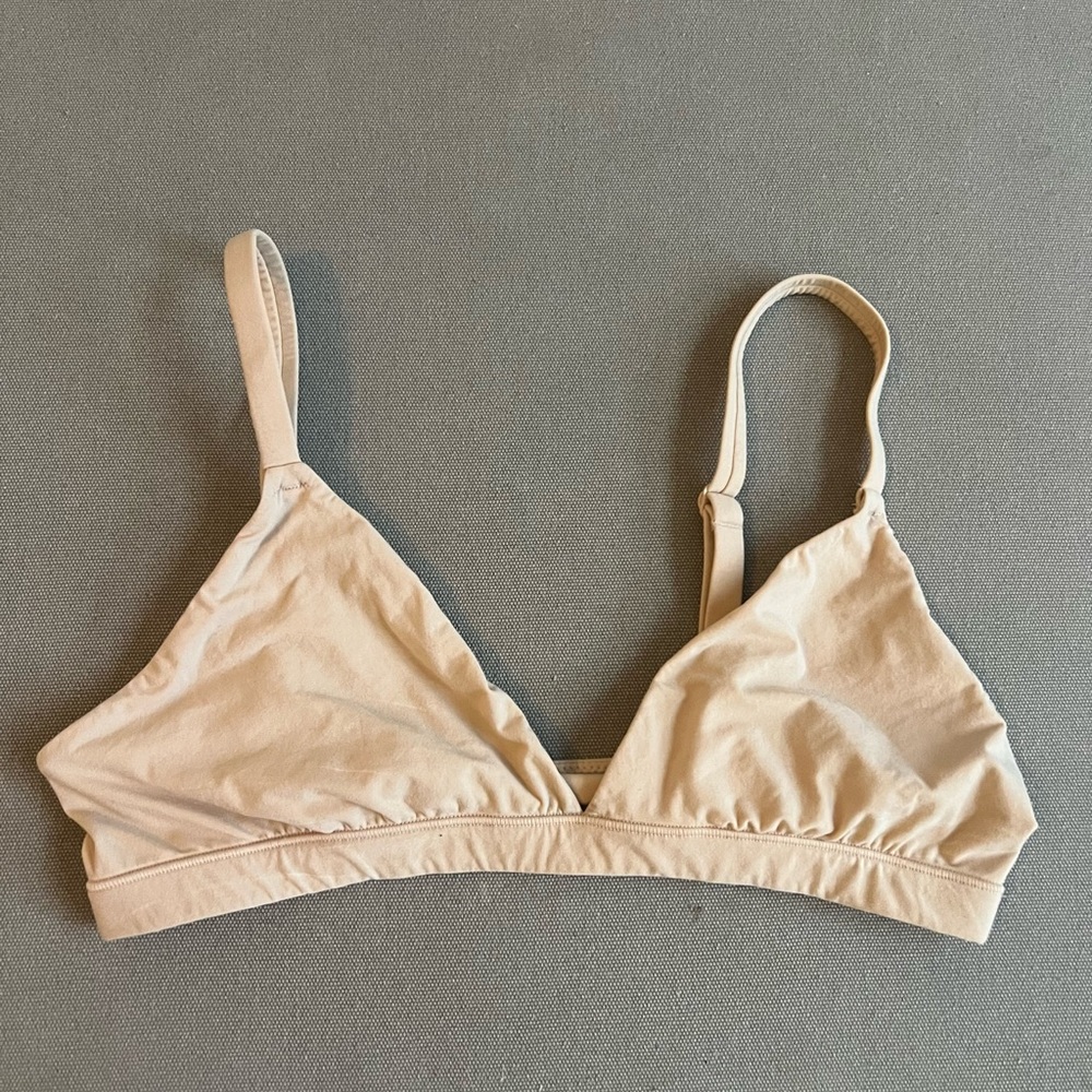 SKIMS triangle Bralette M Nude